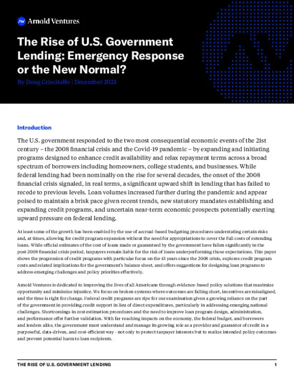 AV Credit Program Growth Paper v5