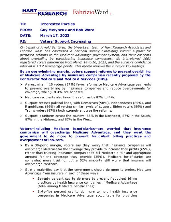 Me 14516 Medicare Advantage Survey