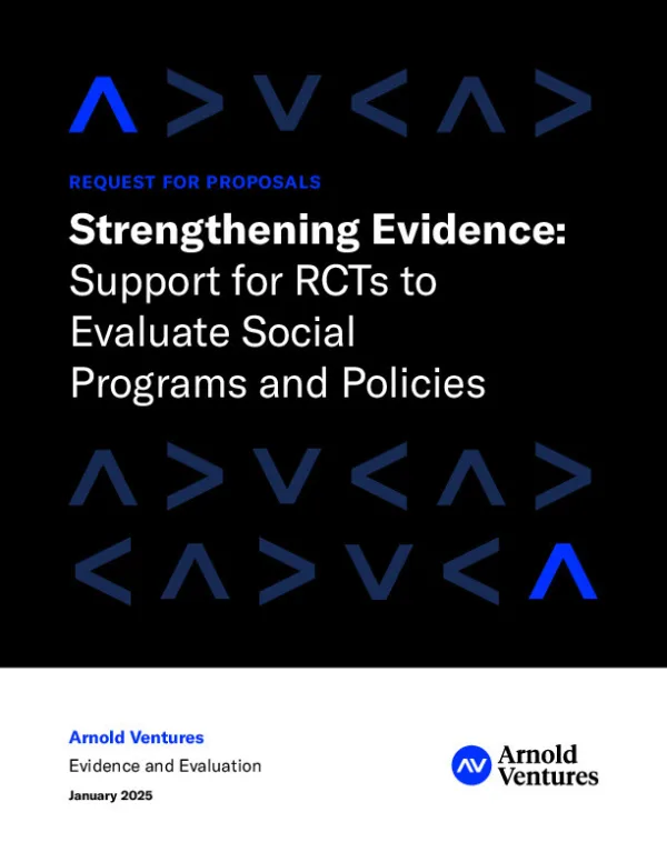 AVEE Strengthening Evidence RFP Final