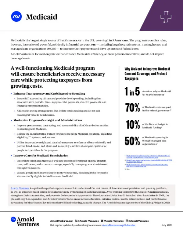 AV Overview Medicaid