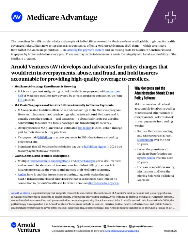 Medicare Advantage Overview