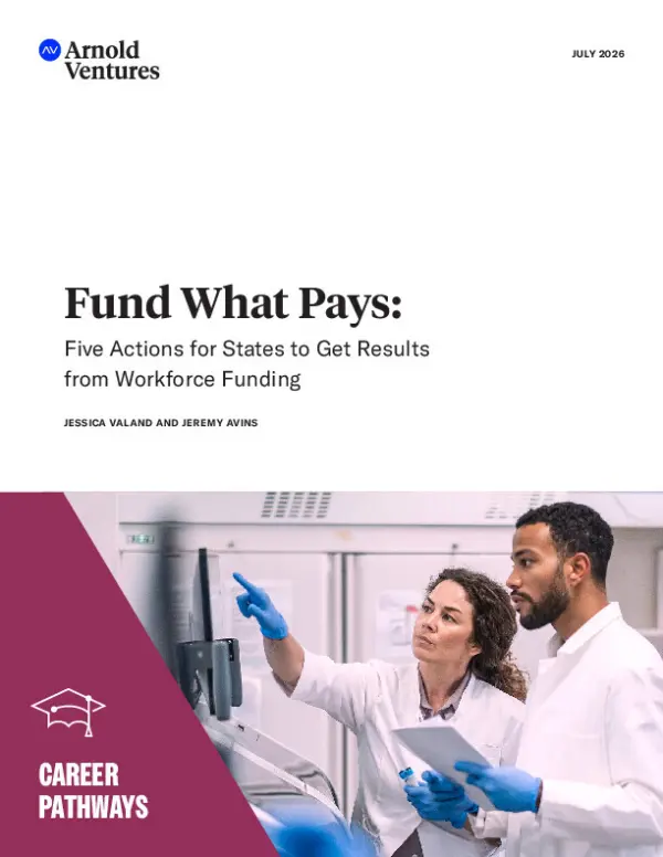 AV Career Pathways Fund What Pays WIOA