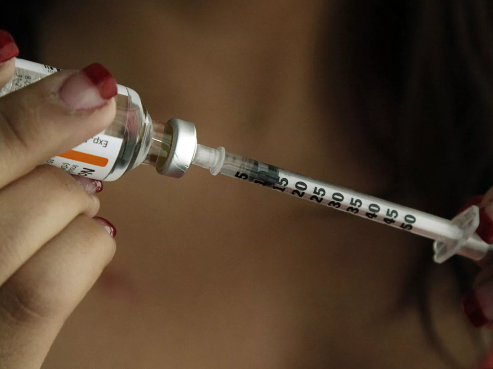 An injection of insulin