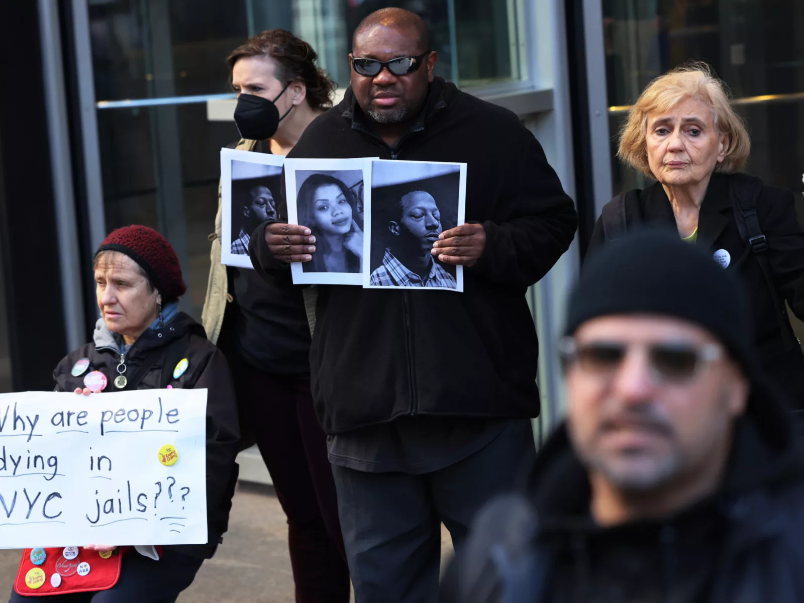 Rikers protest Getty Images 1386901766